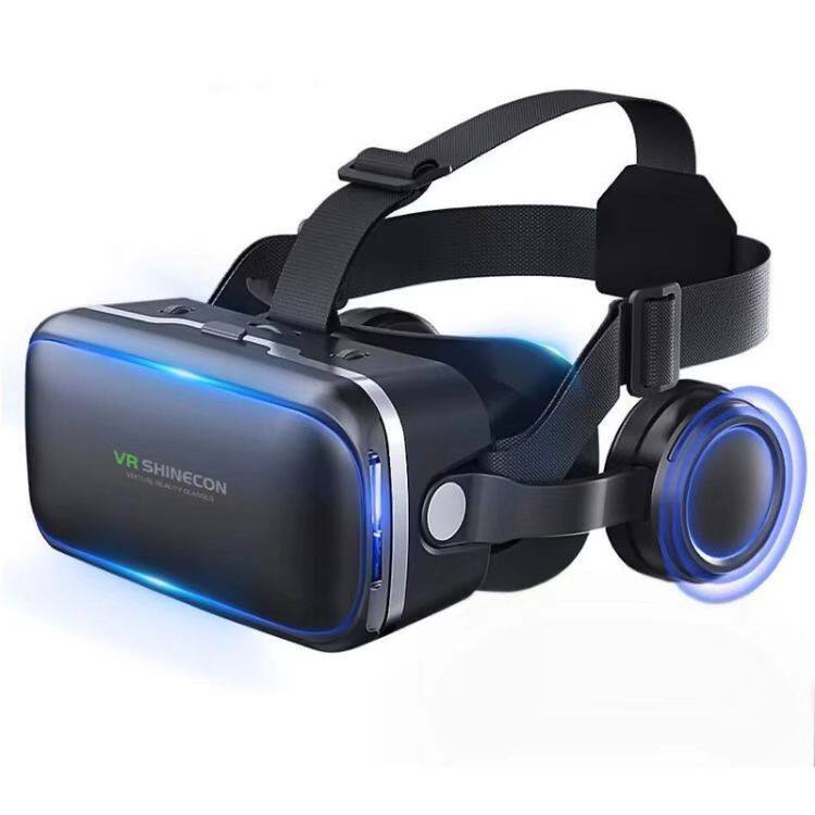 VR眼镜千幻六代3D虚拟现实G04E/A 头戴VR游戏机耳机手机游戏手柄