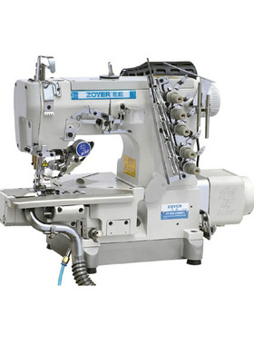 ZY600-35BBDA佐屹小方头直驱左切刀自动剪线绷缝机冚砍坎车缝纫机