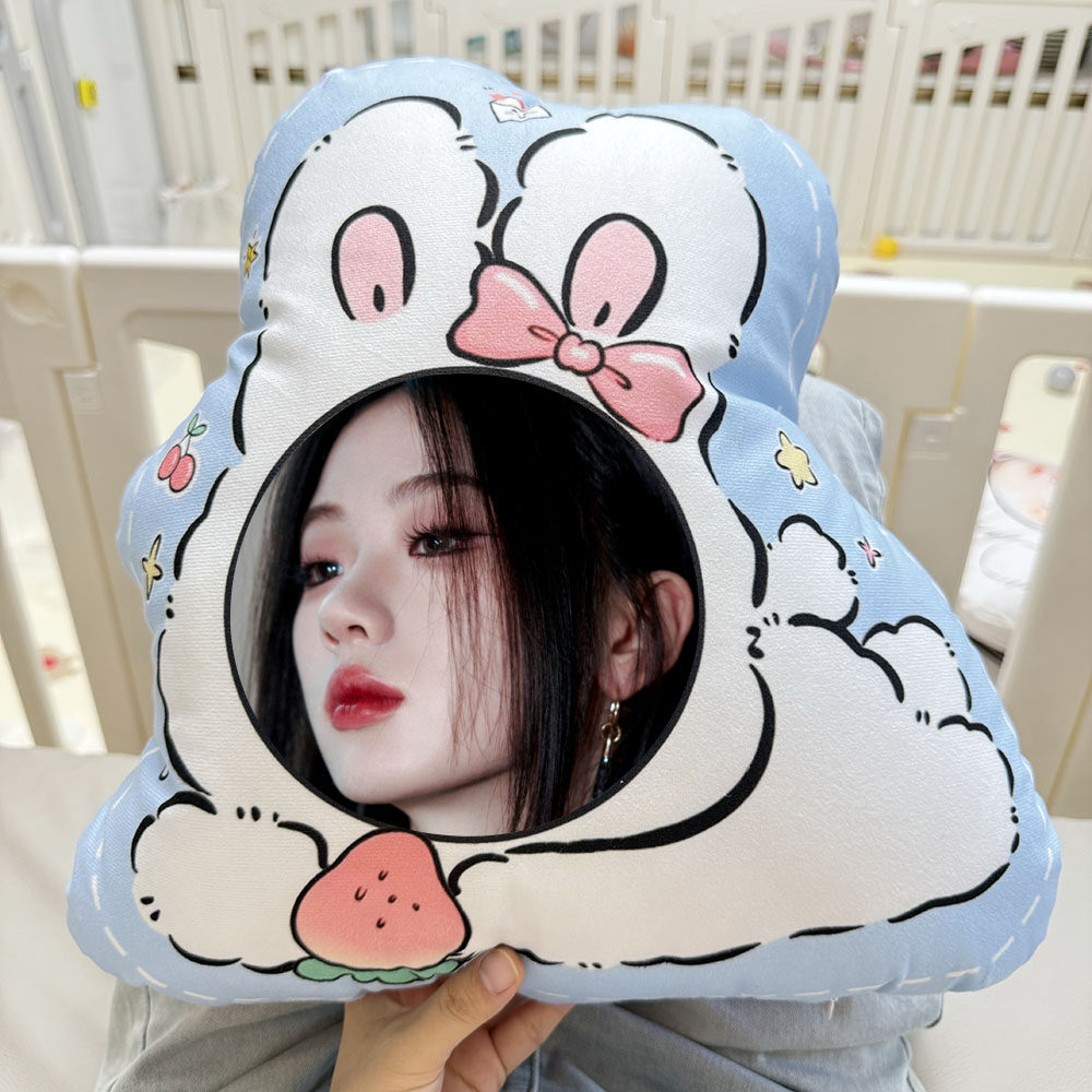 单依纯明星卡通抱枕支持照片定制午睡枕头宿舍靠枕送女生创意礼物