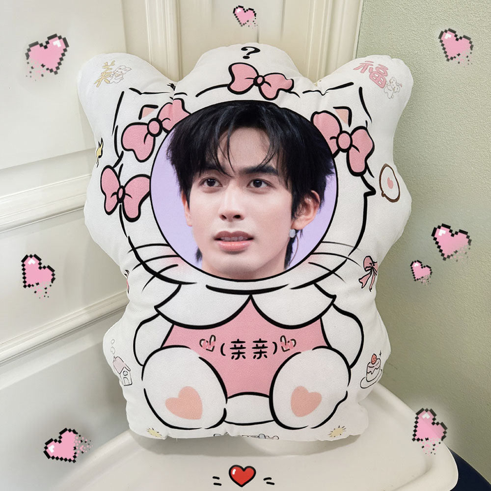宋威龙异性抱枕定制照片女朋友头像公仔玩偶宿舍闺蜜生日礼物diy