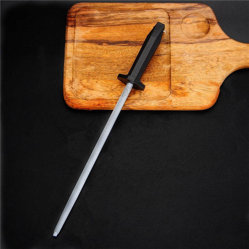 包邮磨刀棒杀猪刀屠宰刀棍德国进口钢磨刀石 磨刀器冷藏卖肉刀棍