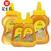 冠生园洋槐蜂蜜百花蜜纯蜂蜜制品紫云英 椴树蜂蜜蜂制品玻璃瓶装