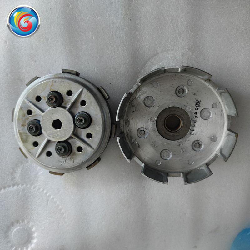 适用雅马哈天戟YB125E/S/Z JYM125-3A-3B-3E离合器总成 大古+小鼓