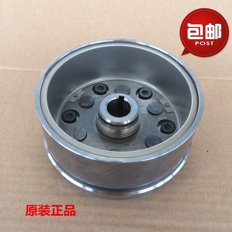 适用新大洲本田CBF125R SDH125-60 磁电机转子飞轮磁缸磁钢启动盘