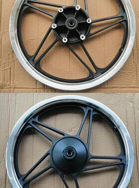 适用五羊本田旗御M-CUS125 WH125-5A前钢圈 前轮毂前铝轮碟刹鼓刹