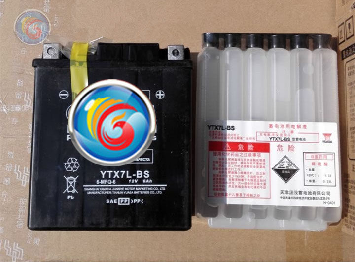 适用雅马哈飞致YS250电瓶 JYM250-2B蓄电瓶摩托车蓄电池
