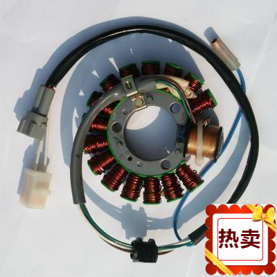 适用雅马哈劲虎SR150磁电机定子JYM150-2发电机线圈16组充电线圈