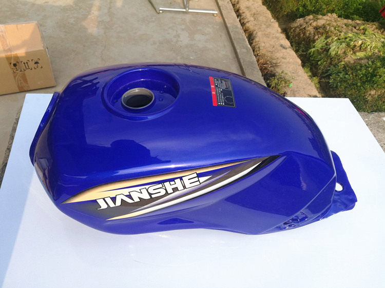 摩托车配件 适用于重庆建设JS125-28沐风油箱 燃油箱 蓝色