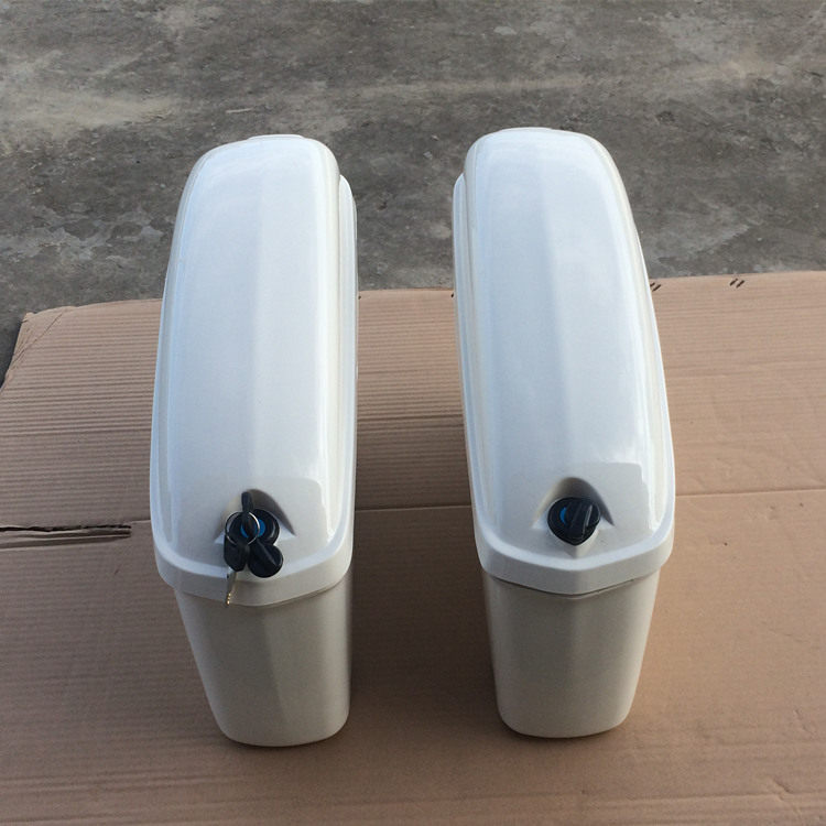 适用雅马哈天剑王YBR250尾箱后边箱后侧箱杂物箱JYM250-2A 白色