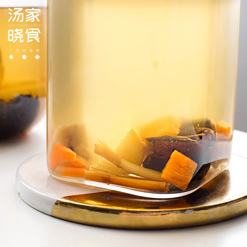 汤家晓食一人食马蹄竹蔗茅根糖水*2  广东甜凉茶办公室甜汤材料包