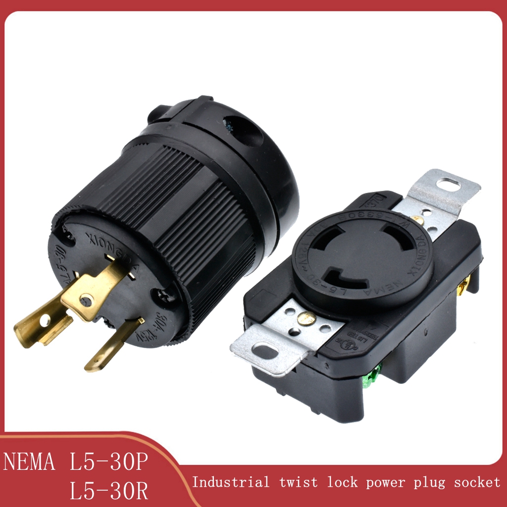 L5-30P电源插头工业插头30A125V