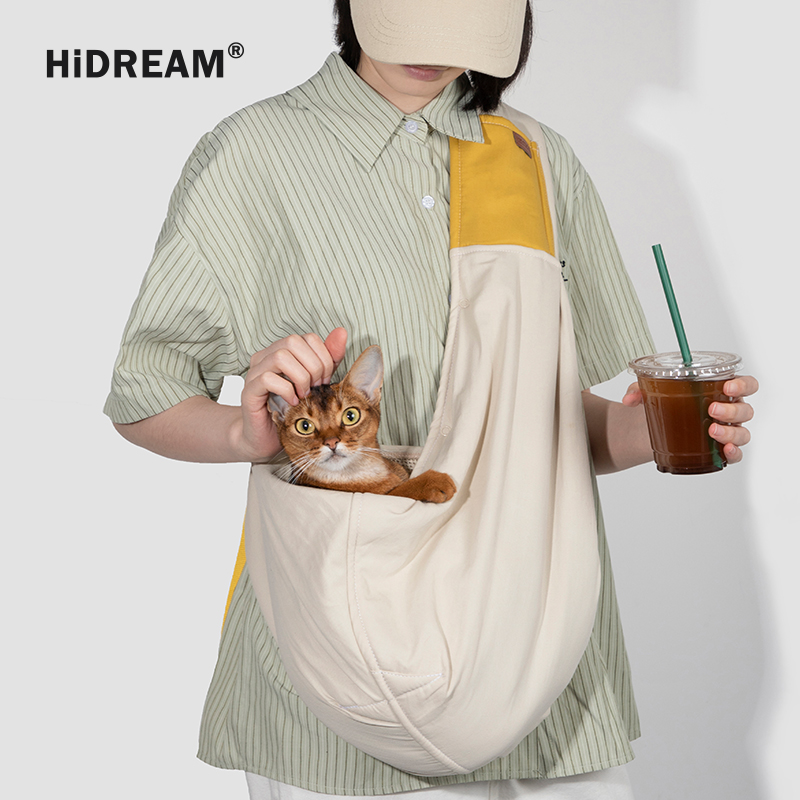 HiDREAM猫包外出便携宠物包出门狗背包狗包斜挎幼猫袋宠物外出包 宠物/宠物食品及用品 背包/箱包 原图主图