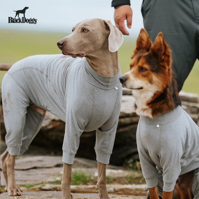 BlackDoggy狗狗四脚保暖衣狗狗睡衣暖核石墨烯发热控温狗狗防护衣