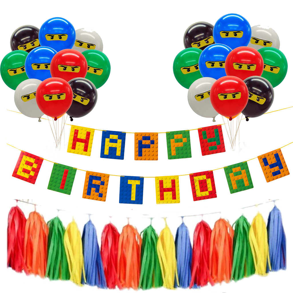 楽高幻影忍者ninjago主题气球