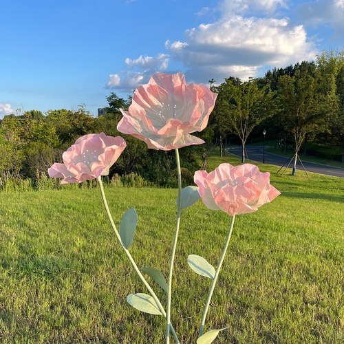 大型染色多彩纸艺花仙气飘飘