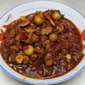 四川巴中纯手工自制珍珠团葱胡豆瓣酱蚕豆酱辣椒酱农家香辣调味酱