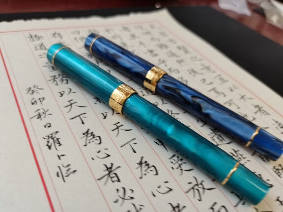 长刀研罗卜手工打磨金豪世纪100豆腐孔雀绿银河全色对花24k镀金