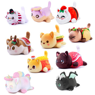 跨境新品 毛絨公仔貓咪公仔柔軟抱枕玩具 plush aphmau