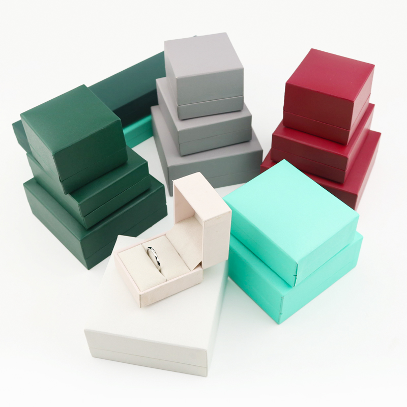 墨绿批发饰品耳钉防氧化项链礼盒