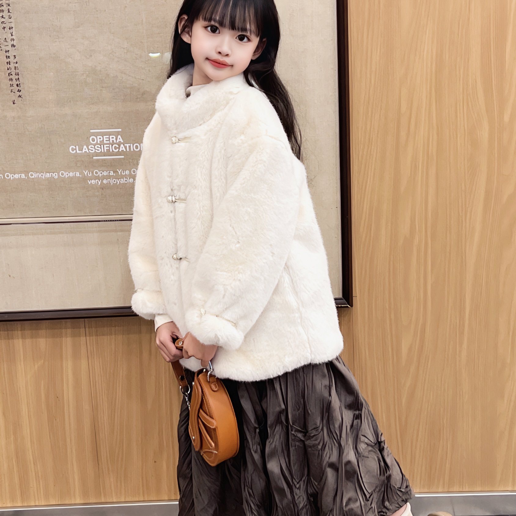 女童冬装小女孩棉衣宝宝仿皮草水貂绒外套中大童毛毛衣中式过年服,童装/婴儿装/亲子装,皮草/仿皮草,淘宝优惠券,粉丝福利购,淘宝优惠卷