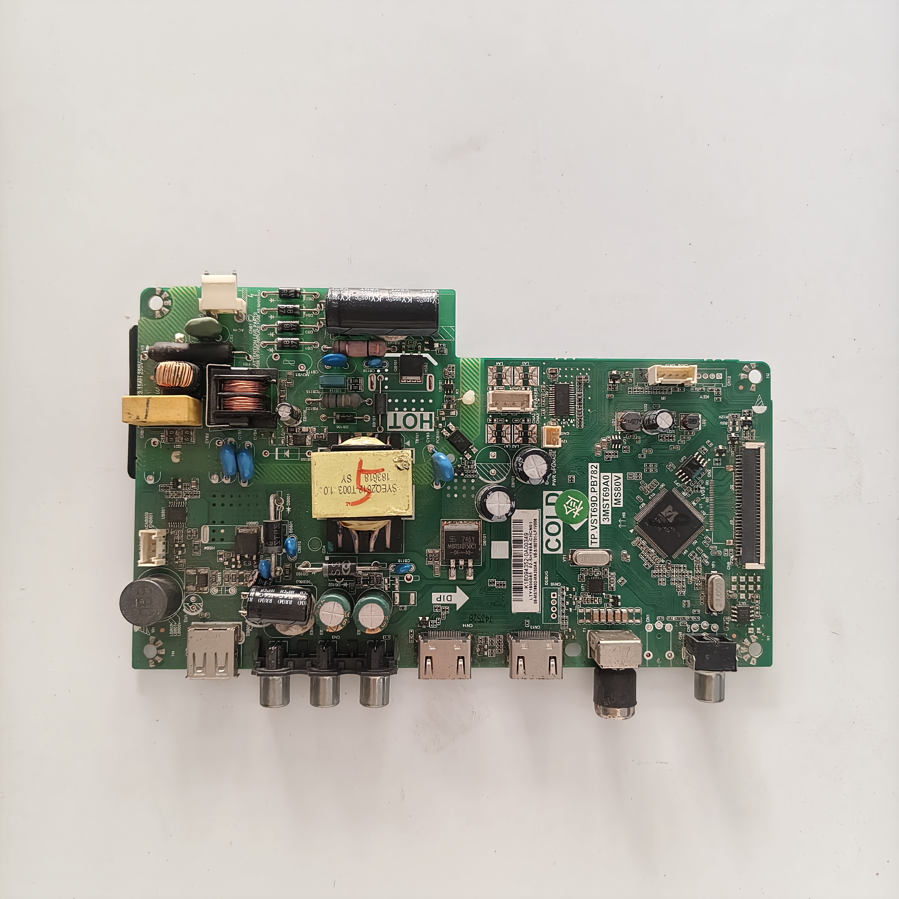 32寸TCL电视机LE32D99/A160J/F6B一体电源板主板TP.VST69D.PB782