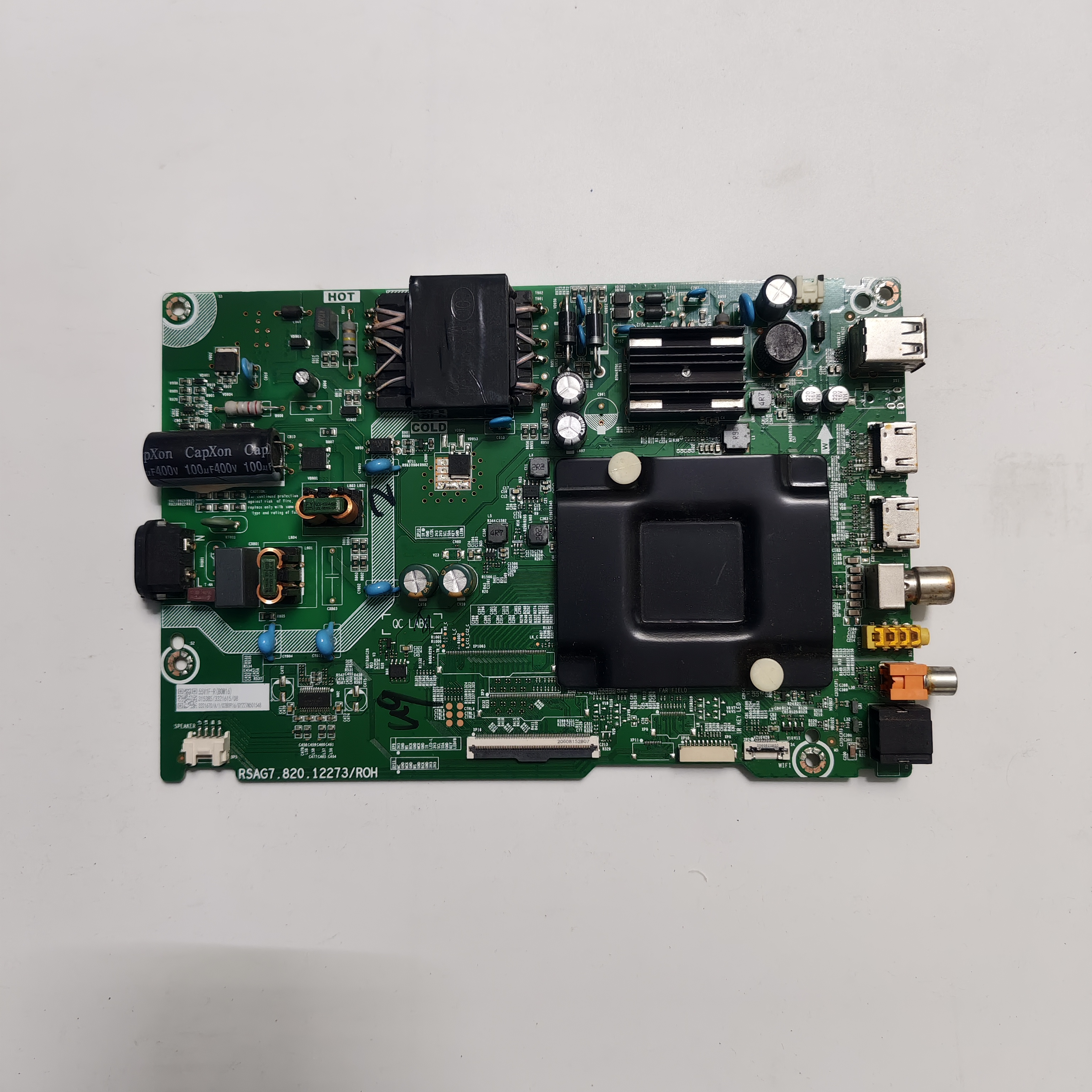 55寸海信液晶电视vidda 55V1F-R电源板主板电路板rsag7.820.12273