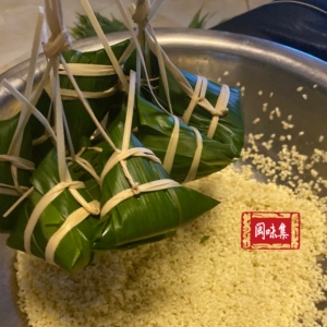 福建建瓯 肉粽 碱水粽子 草木灰粽 手工现包 端午节灰水粽子