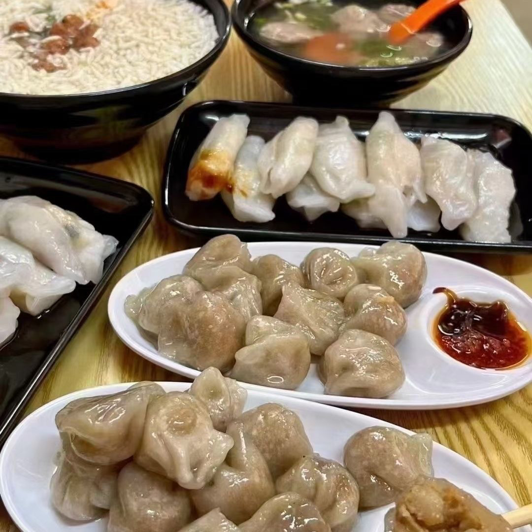 海丰小米薯粉肉饺子广东茶楼潮汕特产汕尾海丰菜粿扁实顺丰包邮