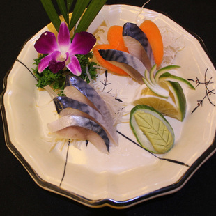 醋鲭鱼片 青鱼片速冻新鲜日本寿司料理刺身三文鱼伴侣