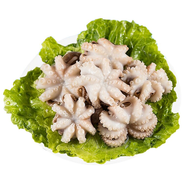 八爪鱼章鱼 冷冻迷你小章鱼长腿八爪鱼章鱼足已经处理干净500g