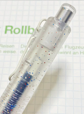 新款Uni三菱Uniball小浓芯小胖笔细闪中性笔ZENTO限定黑科技浓墨