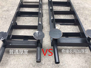 柴油汽油发动机配打药泵柱塞泵喷雾机装配担架支架铁架槽钢脚架
