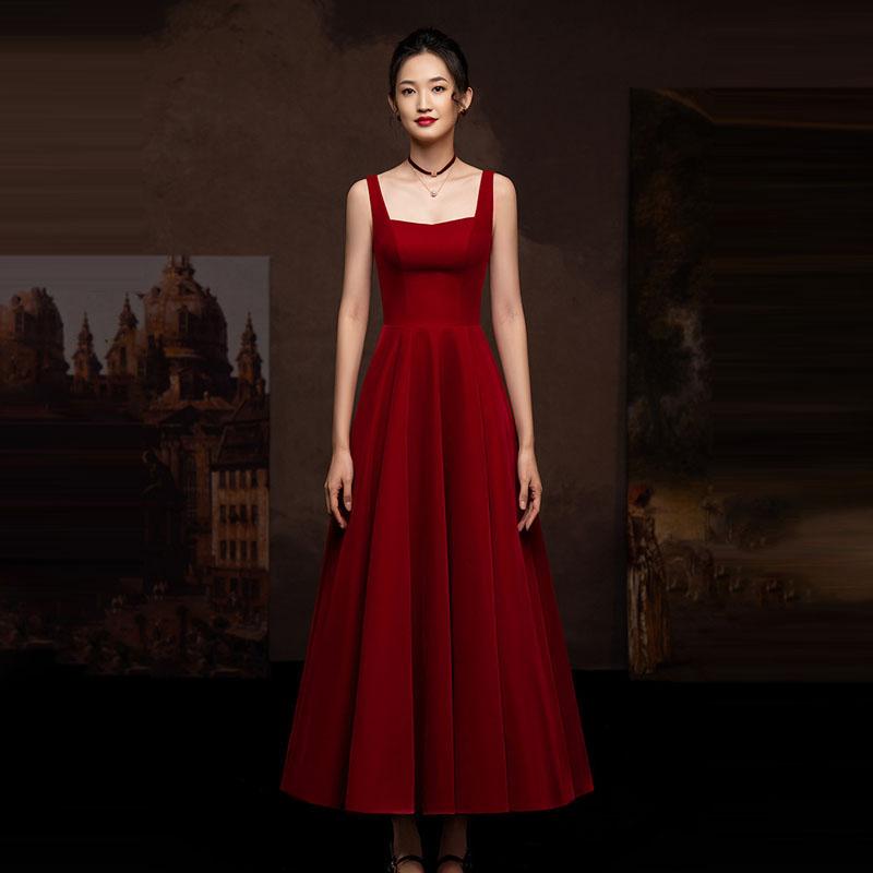 敬酒服新娘小个子平时可穿礼服裙