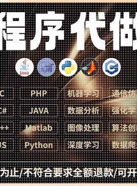 计算机程序设计爬虫网页自动化代码编写代做C语言算法人工智能C++