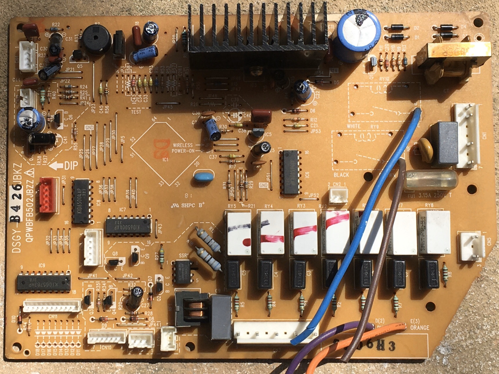 夏普空调 原装 电脑板 主板 DSGY-B426JBKZ QPWBFB502JBZZ