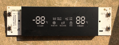 原装对开门冰箱显示板 DA41-00633A-LF DA97-07421B 操作控制三星