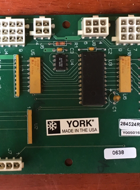 约克YEAJ输入输出扩展板 031-01689-000 031-00935-000 AKR-013