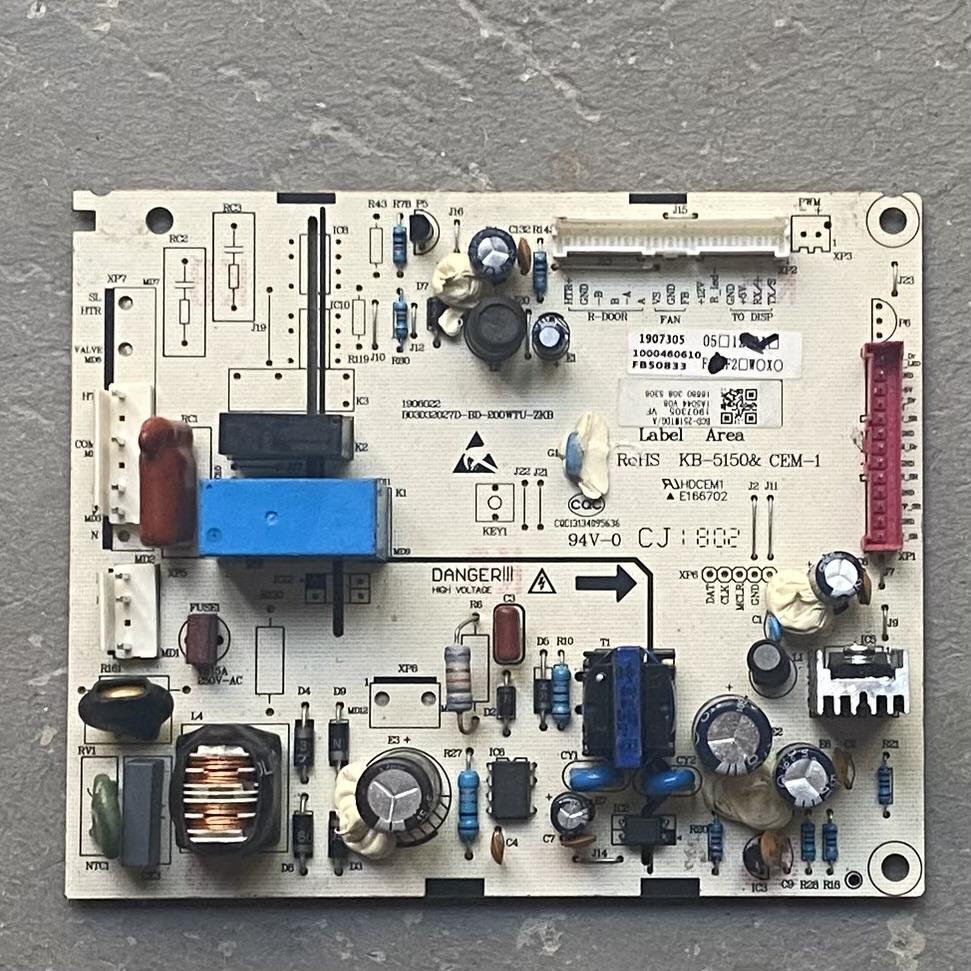 适用海信容声冰箱BCD251WTG