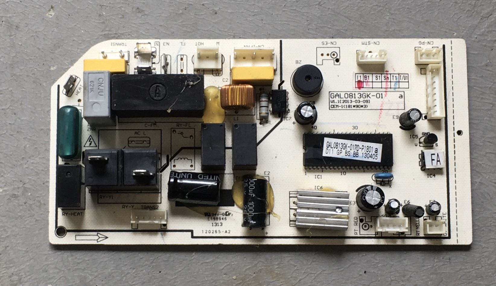 格兰仕空调主板KFR-26G/dLP45-130电脑板GAL0813GK-01(RD-P1401)