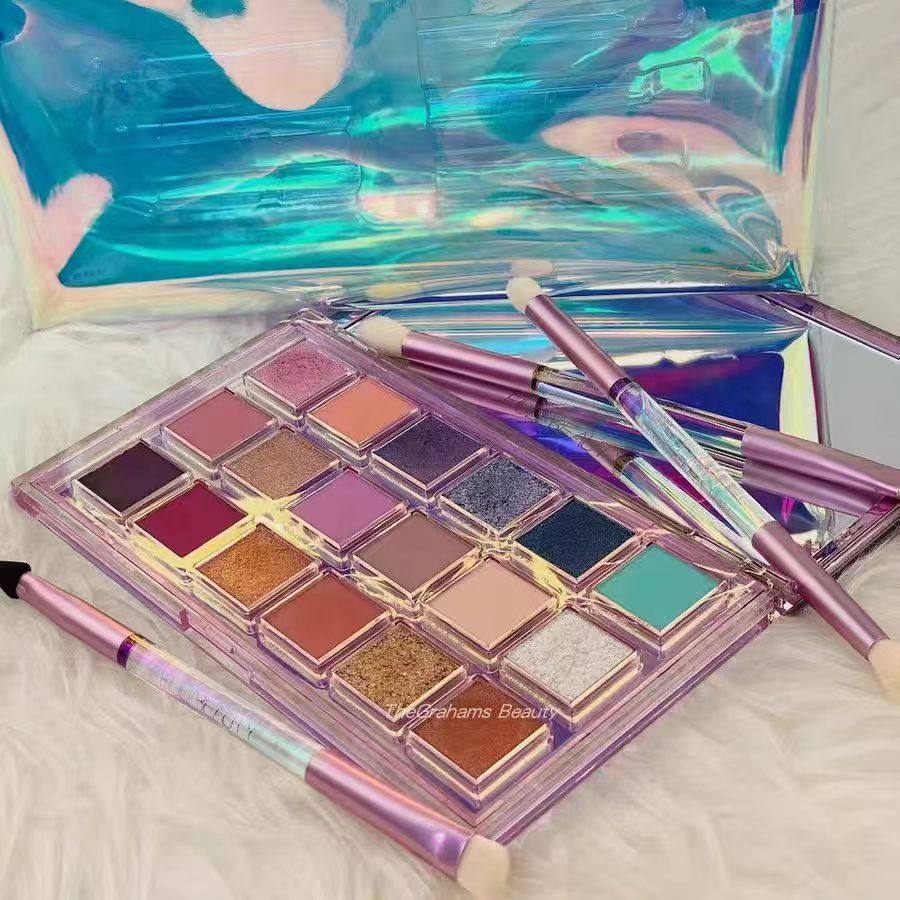 现货| HUDA BEAUTY Mercury水星逆行眼影盘huda beauty眼影刷套装