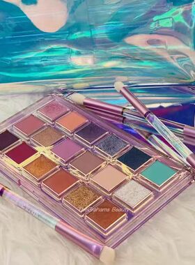 现货| HUDA BEAUTY Mercury水星逆行眼影盘huda beauty眼影刷套装