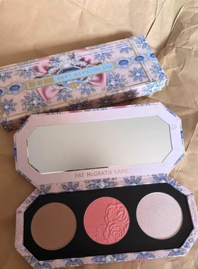 绝版 现货 PAT MCGRATH LABS浮雕三色腮红高光修容盘