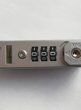 XFG TSA007原装海关密码锁铝框箱扣锁通关密码锁箱包固定锁搭扣锁