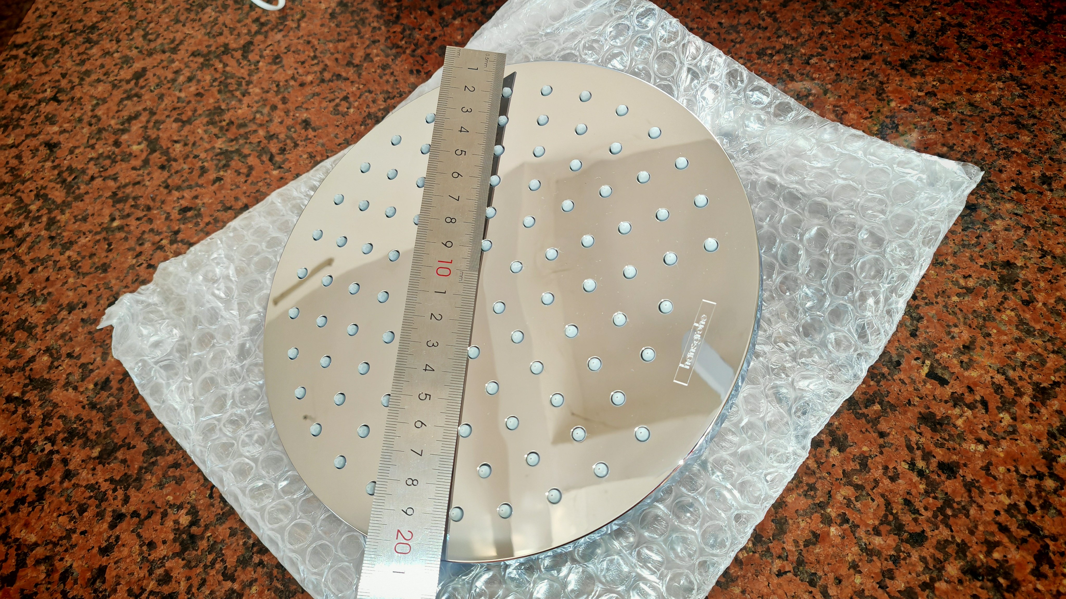 汉斯格雅hansgrohe头顶花洒单速顶喷莲蓬头花洒26271000 塑料