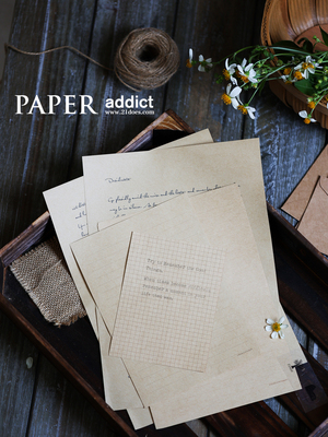 21DOES牛皮信封信纸ArtNouveau