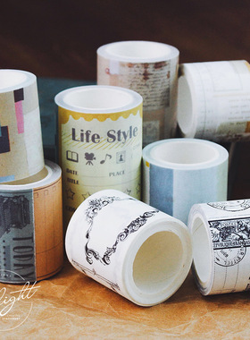 暮光之城 和纸胶带 游梦时光系列 手帐相册日记DIY装饰贴画 8款