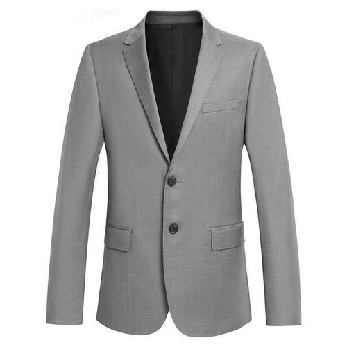 YPUT男装灰色休闲西装男士商务西服上班便服西装YHG201060A