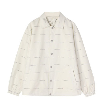 YPUT男装时尚字母满印休闲夹克外套YHG121179A