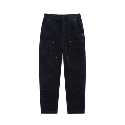 男装 春季灯芯绒休闲裤时尚潮牌日系直筒裤子B1GLB1153