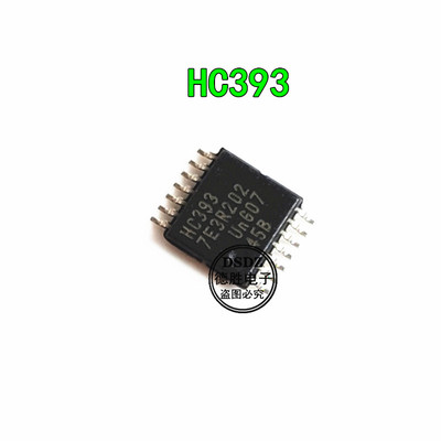 全新原装SN74HC393PWR贴片TSSOP-14 丝印HC393 现货热卖